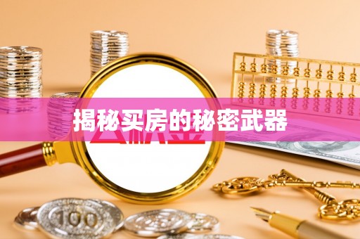 仁怀揭秘买房的秘密武器